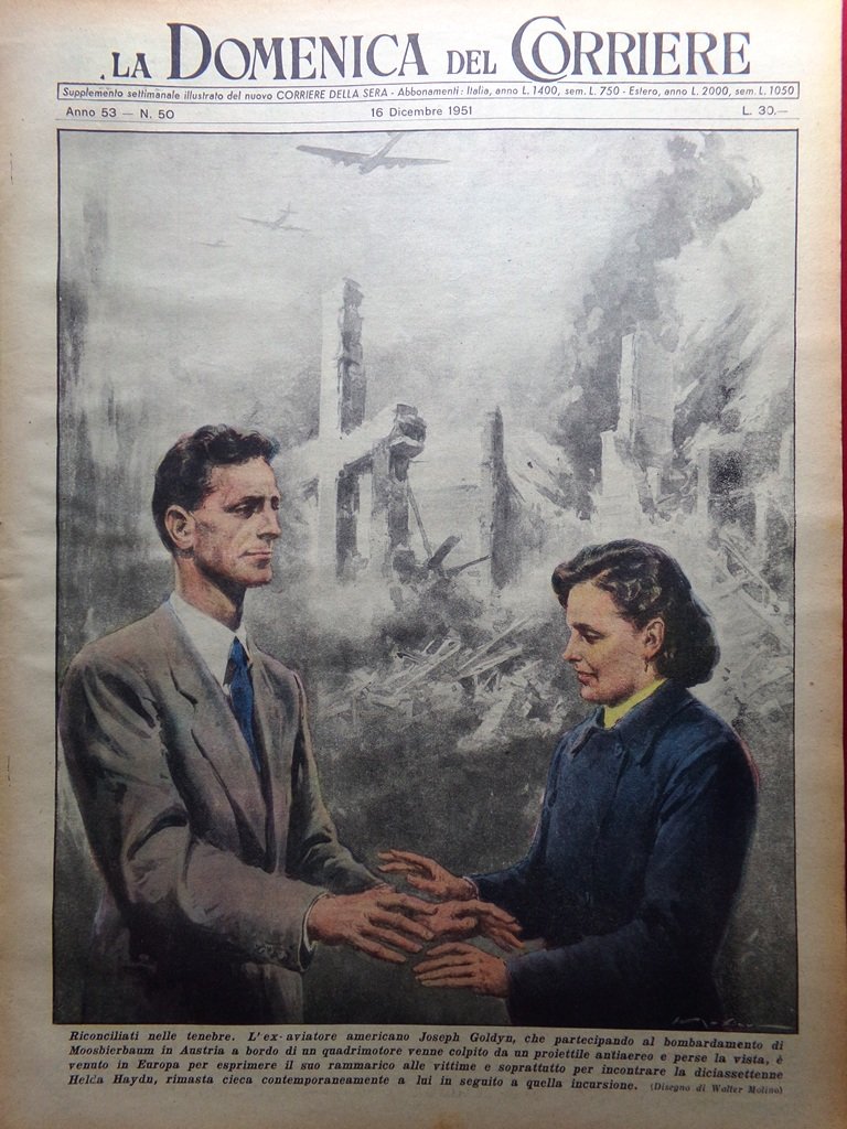 La Domenica del Corriere 16 Dicembre 1951 Gilles de Rais …