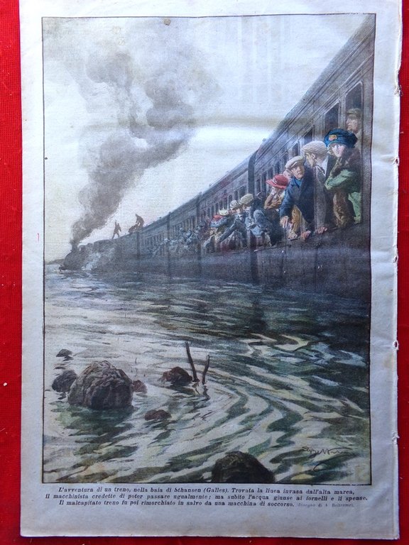 La Domenica del Corriere 16 Gennaio 1921 Nicola II Caruso …