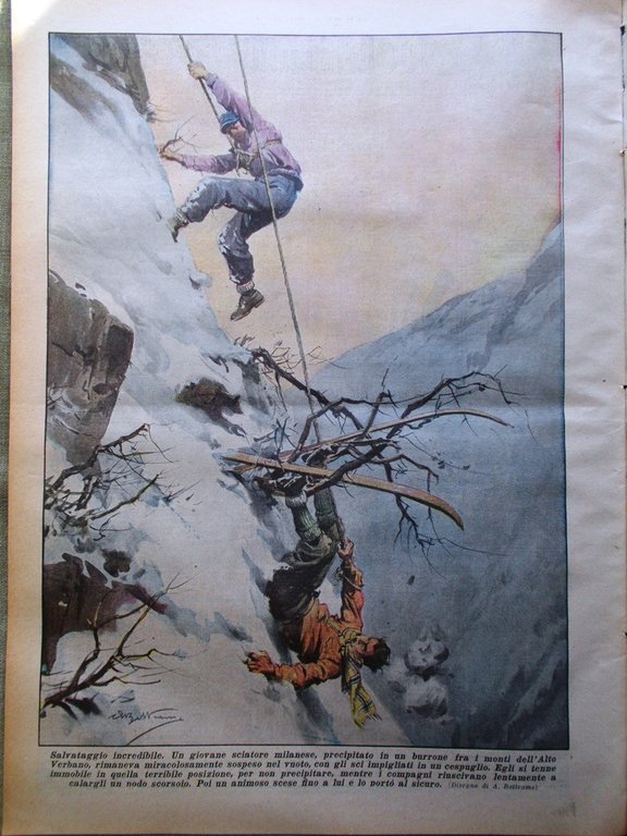 La Domenica del Corriere 16 Gennaio 1938 Deanna Durbin Shangai … | Immagine Gallery 3