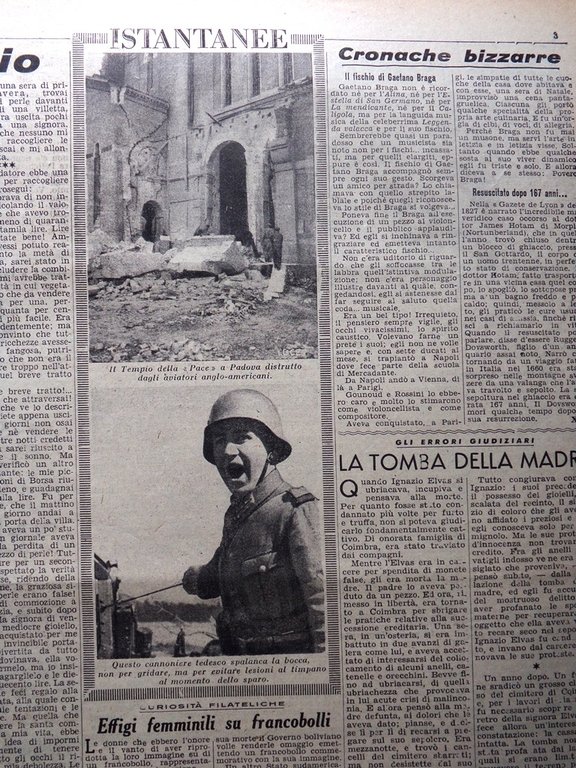 La Domenica del Corriere 16 Gennaio 1944 WW2 Scugnizzo Pace … | Immagine Gallery 5
