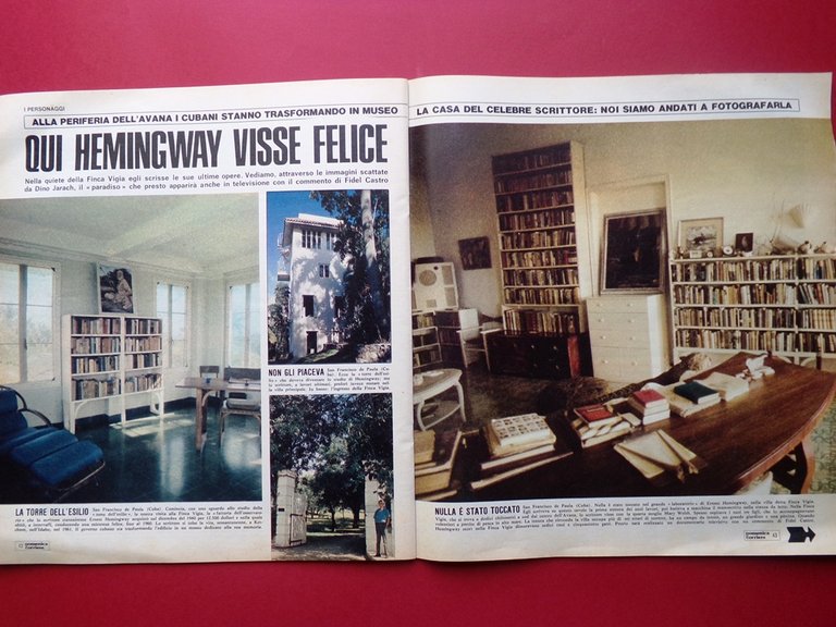 La Domenica del Corriere 16 Gennaio 1975 Breker Luzzara Ponzi …