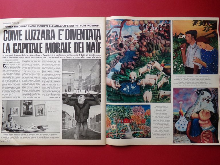 La Domenica del Corriere 16 Gennaio 1975 Breker Luzzara Ponzi …