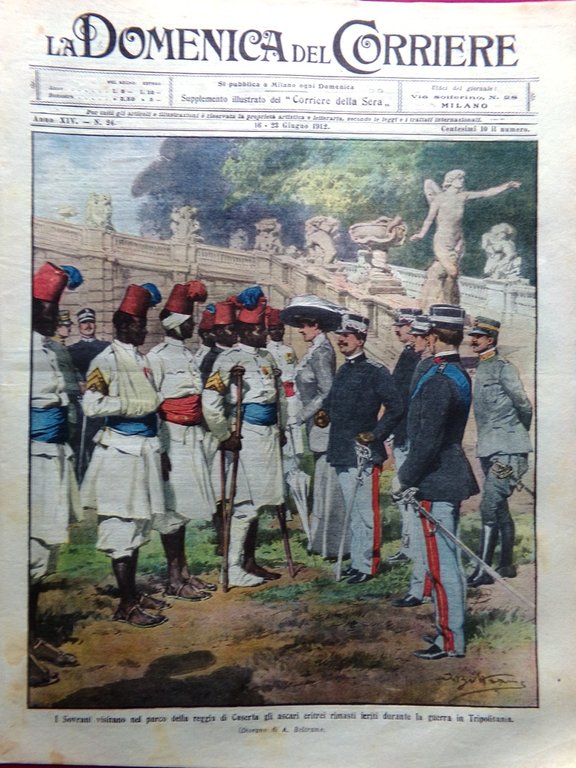 La Domenica del Corriere 16 Giugno 1912 Stampalia Rodi Panama … | Immagine Gallery 3