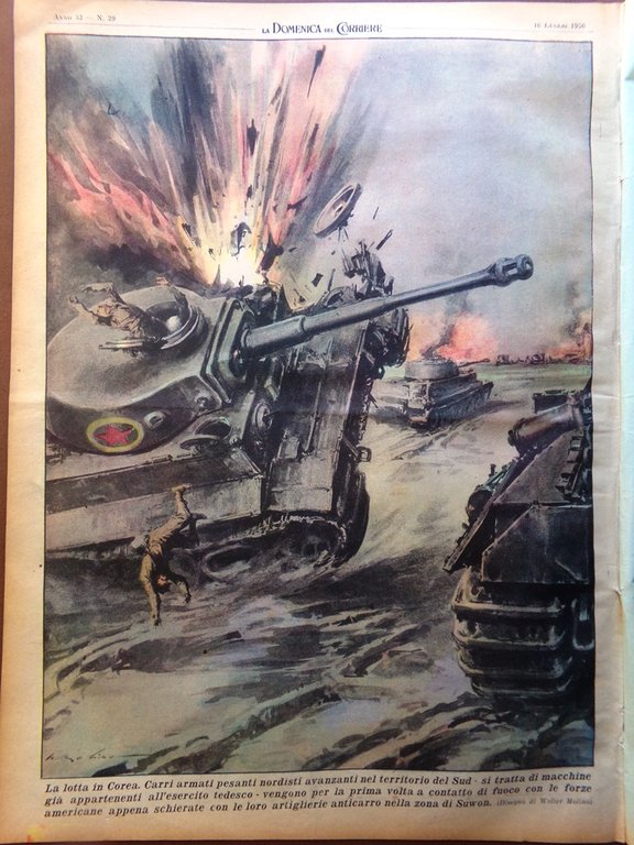 La Domenica del Corriere 16 Luglio 1950 Morte Bandito Giuliano …