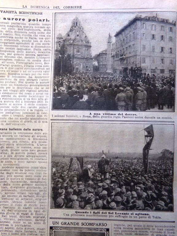 La Domenica del Corriere 16 Maggio 1920 Bissolati Pasciani Principe …