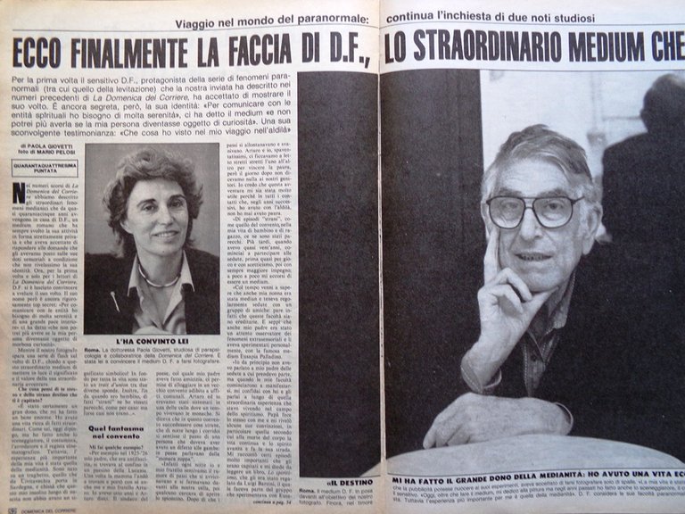 La Domenica del Corriere 16 Maggio 1982 Carlo Diana Maradona …