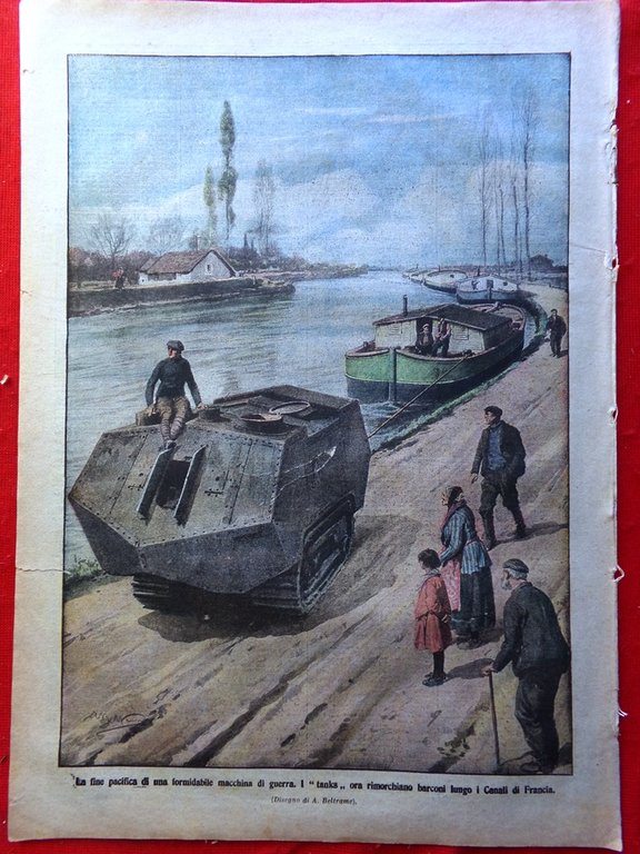 La Domenica del Corriere 16 Marzo 1919 Pomiga Calboli Celebrazione …