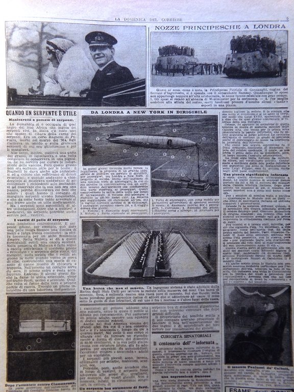 La Domenica del Corriere 16 Marzo 1919 Pomiga Calboli Celebrazione …