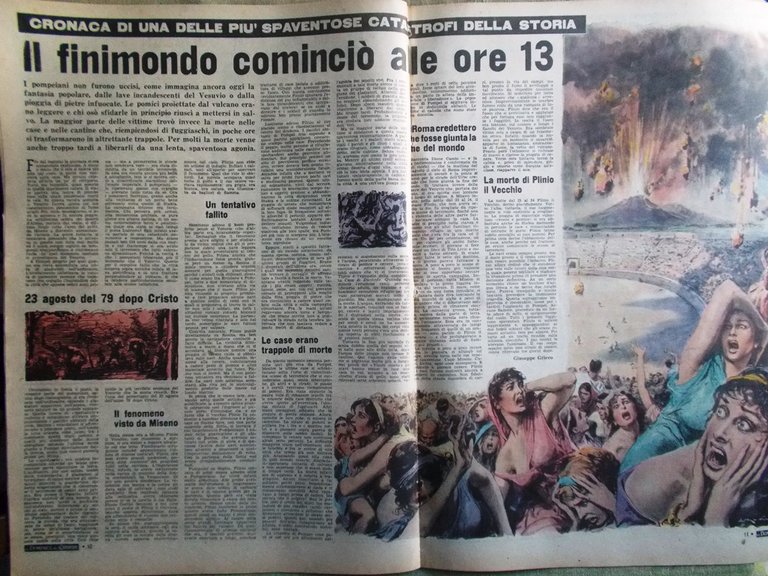 La Domenica del Corriere 16 Marzo 1952 Terremoto Giappone Pompei … | Immagine Gallery 4