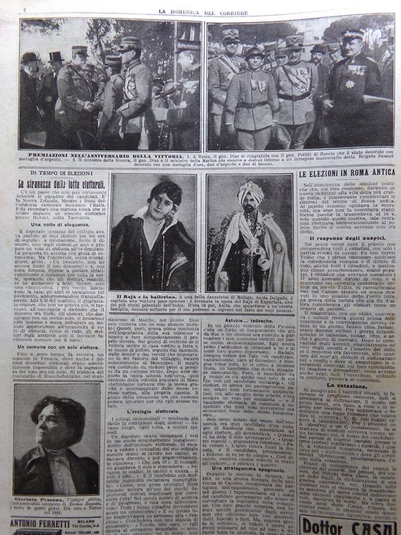 La Domenica del Corriere 16 Novembre 1919 Russia Lenoir Giacinta … | Immagine Gallery 2