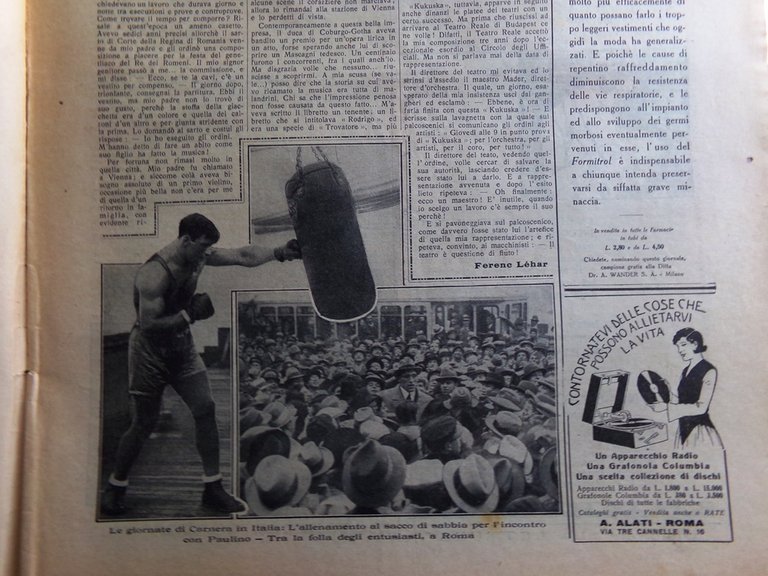 La Domenica del Corriere 16 Novembre 1930 Lehar Nozze Re …