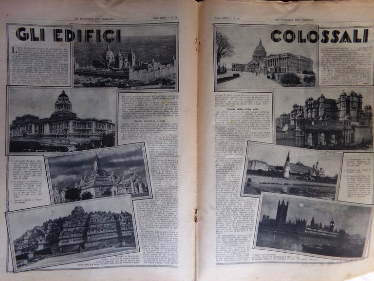 La Domenica del Corriere 16 Novembre 1930 Lehar Nozze Re …