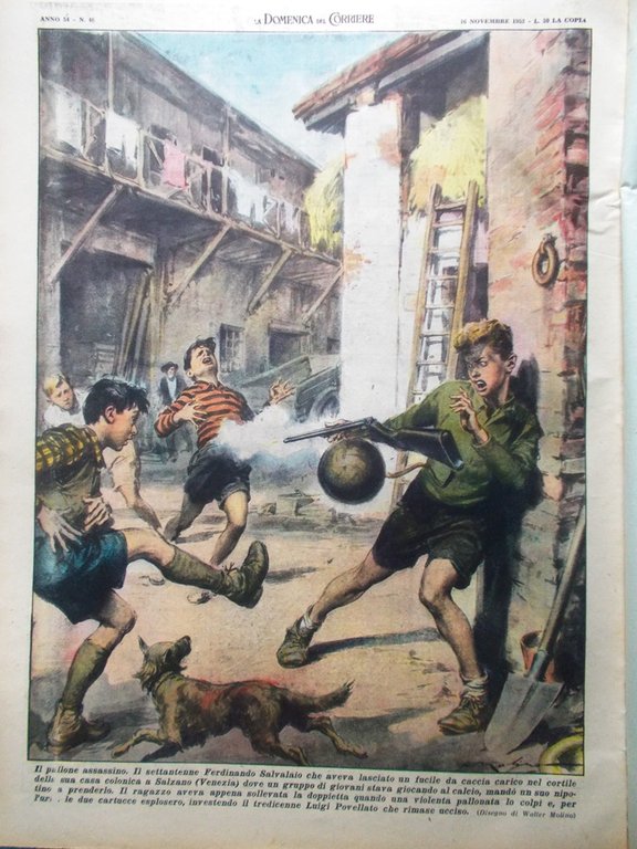 La Domenica del Corriere 16 Novembre 1952 Dina Galli Amundsen … | Immagine Gallery 3