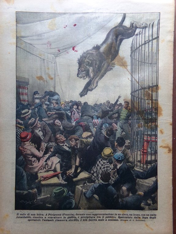 La Domenica del Corriere 16 Ottobre 1927 Chicago Mayor Belgrano …