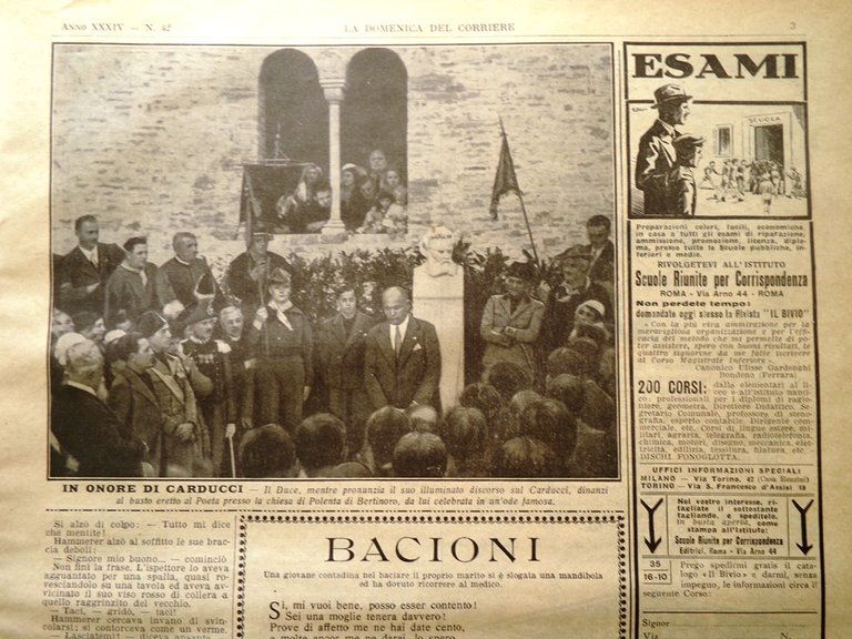 La Domenica del Corriere 16 Ottobre 1932 Ercolano Hendon Eritrea …