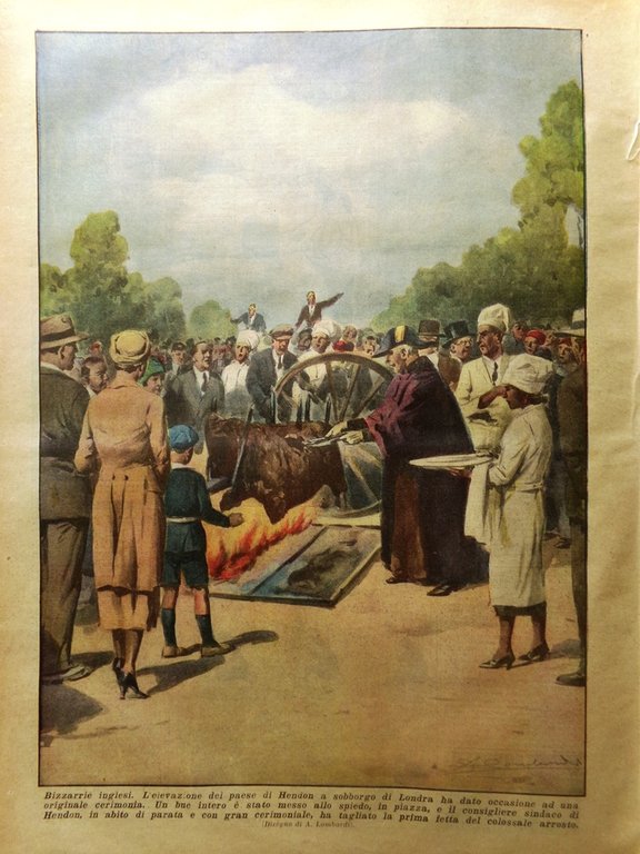 La Domenica del Corriere 16 Ottobre 1932 Ercolano Hendon Eritrea …