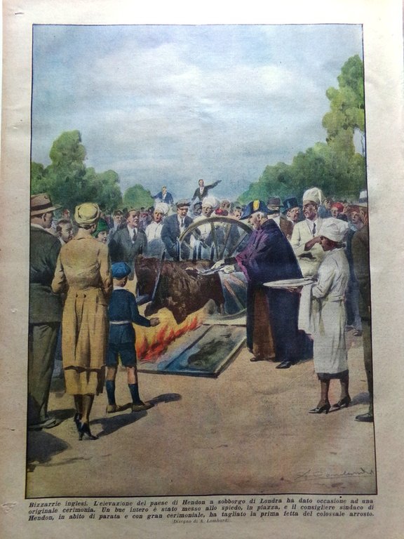 La Domenica del Corriere 16 Ottobre 1932 Ercolano Hendon Eritrea …