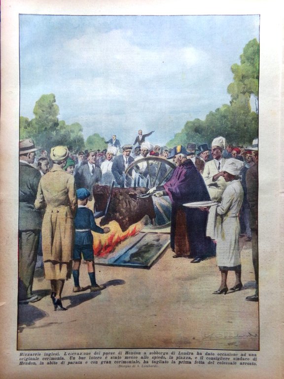 La Domenica del Corriere 16 Ottobre 1932 Ercolano Hendon Eritrea …