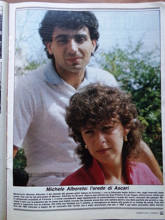 La Domenica del Corriere 16 Ottobre 1982 Shields Alboreto Bertè …