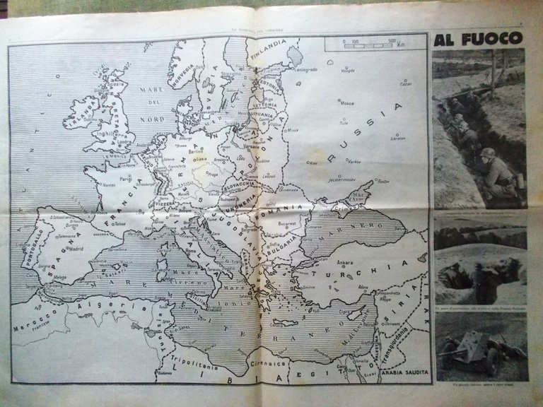 La Domenica del Corriere 16 Settembre 1939 WW2 Guerra in …