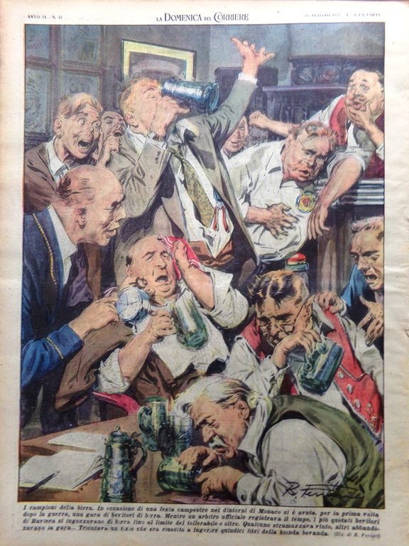 La Domenica del Corriere 17 Agosto 1952 Drummond Winters Entropia … | Immagine Gallery 3