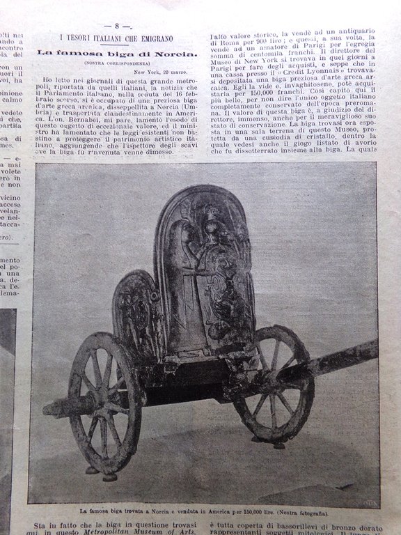 La Domenica del Corriere 17 Aprile 1904 Terremoto Abruzzo Biga … | Immagine Gallery 12