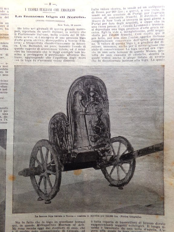 La Domenica del Corriere 17 Aprile 1904 Terremoto Abruzzo Biga … | Immagine Gallery 11