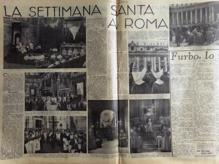 La Domenica del Corriere 17 Aprile 1938 Invalidi Lavoro Settimana … | Immagine Gallery 2