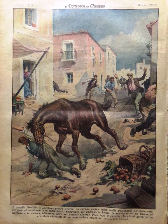 La Domenica del Corriere 17 Aprile 1938 Invalidi Lavoro Settimana … | Immagine Gallery 3