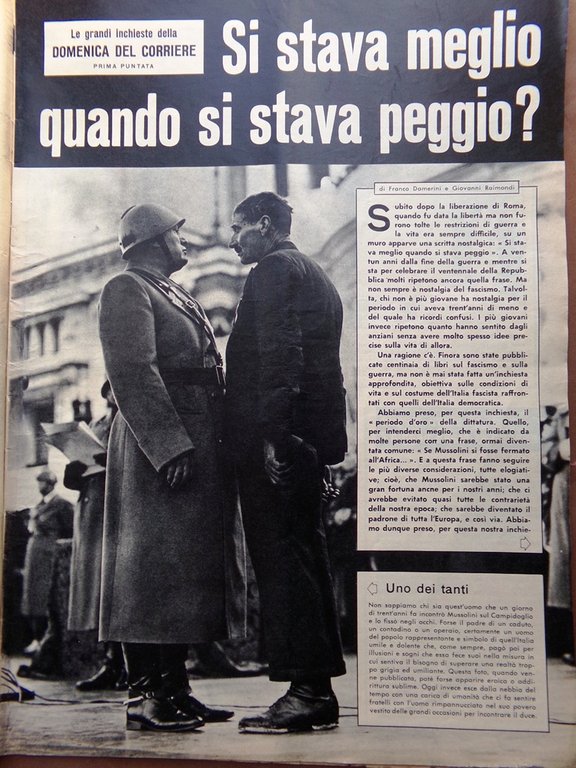 La Domenica del Corriere 17 Aprile 1966 Hovercraft Persia Gesù …