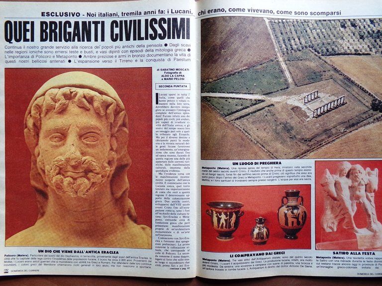 La Domenica del Corriere 17 Aprile 1982 Papa Dischi Volanti …