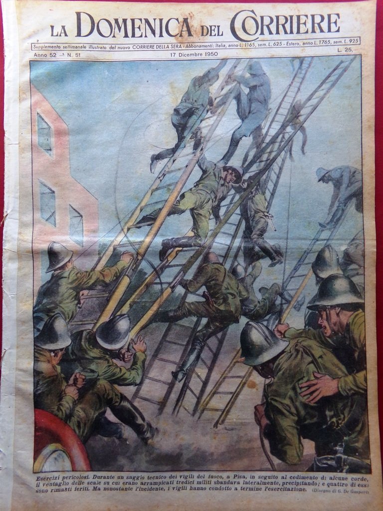 La Domenica del Corriere 17 Dicembre 1950 Trilussa Indocina Sugar … | Immagine principale