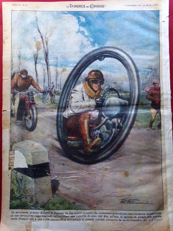 La Domenica del Corriere 17 Dicembre 1950 Trilussa Indocina Sugar … | Immagine Gallery 3