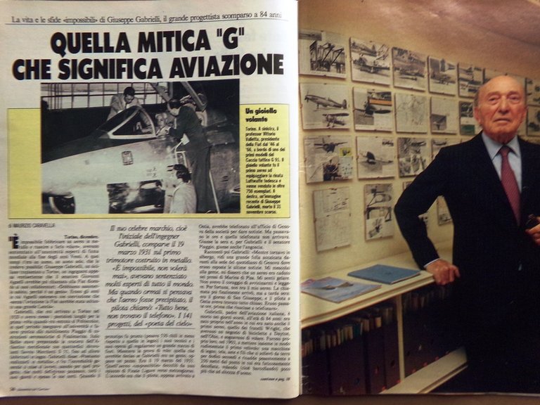 La Domenica del Corriere 17 Dicembre 1987 Gabrielli Moravia Pechino …