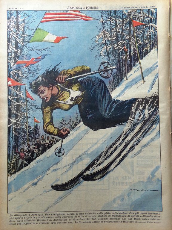 La Domenica del Corriere 17 Febbraio 1952 Regina Elisabetta II … | Immagine Gallery 3