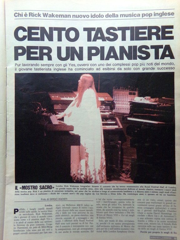 La Domenica del Corriere 17 Febbraio 1974 Ferrari Wakeman Carceri …