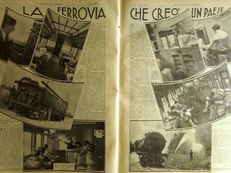 La Domenica del Corriere 17 Gennaio 1932 Arresto di Gandhi …