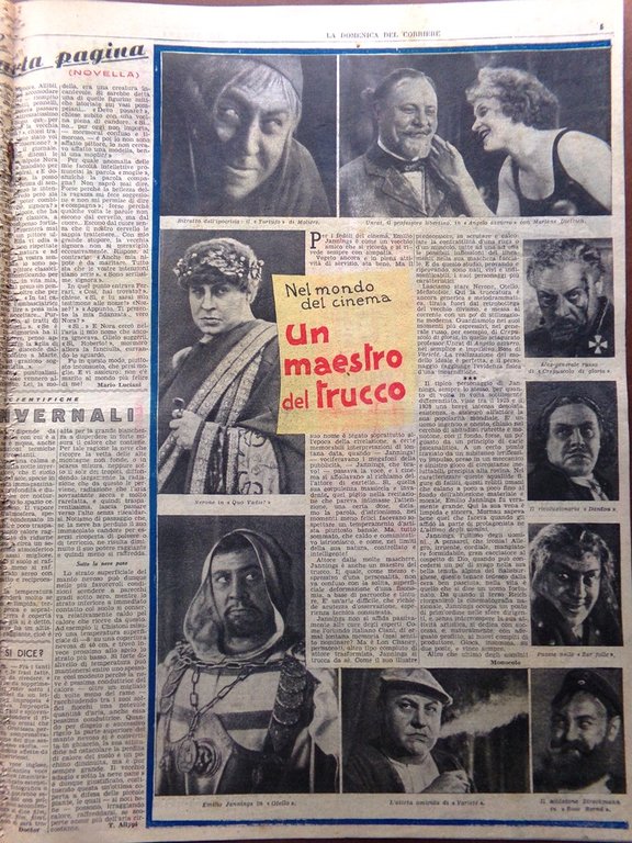 La Domenica del Corriere 17 Gennaio 1943 WW2 Contardo Ferrini …