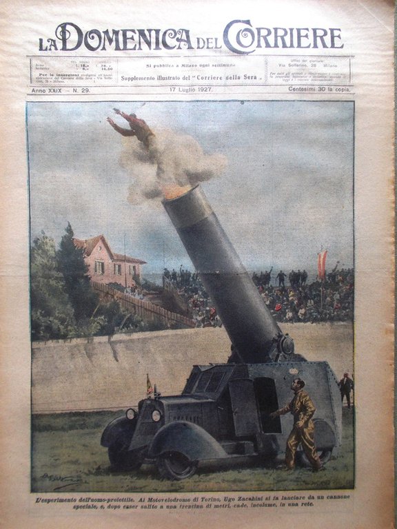 La Domenica del Corriere 17 Luglio 1927 Lindbergh Byrd De … | Immagine Gallery 1