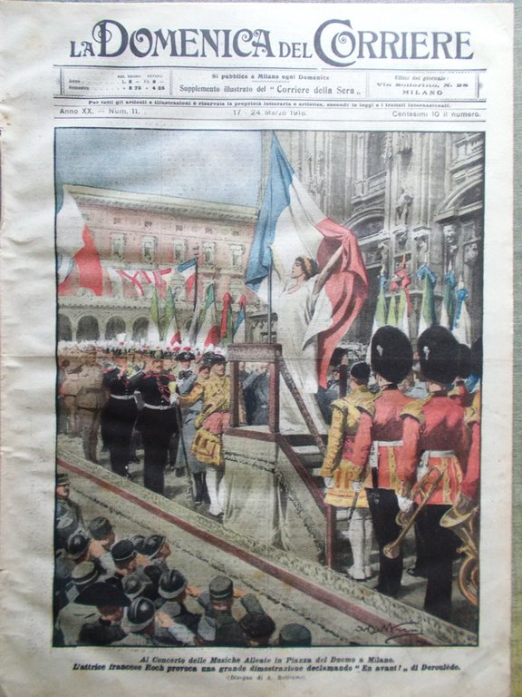 La Domenica del Corriere 17 Marzo 1918 WW1 Turano De … | Immagine Gallery 1