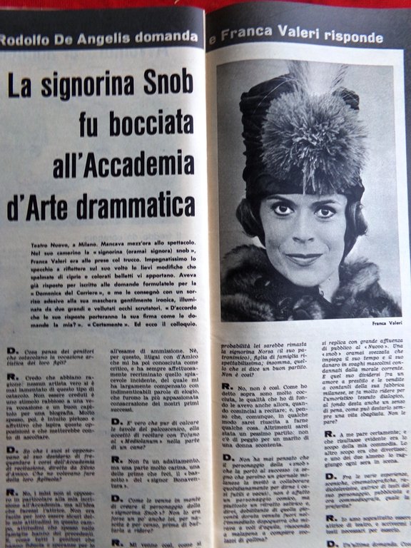 La Domenica del Corriere 17 Marzo 1963 Ellington Jazz Scala …