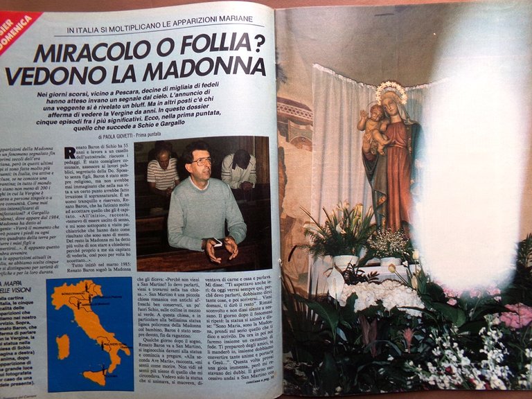 La Domenica del Corriere 17 Marzo 1988 D'Annunzio Madonna Moulin …