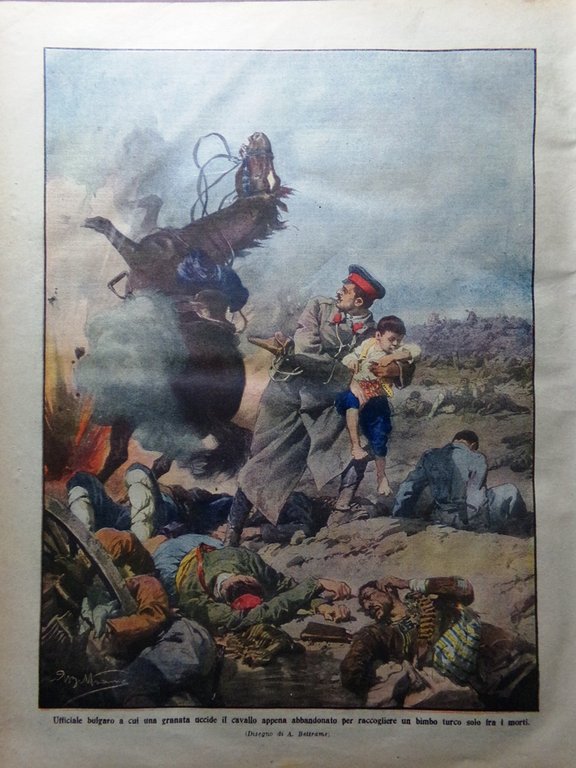 La Domenica del Corriere 17 Novembre 1912 Arenzano Isola Pasqua …