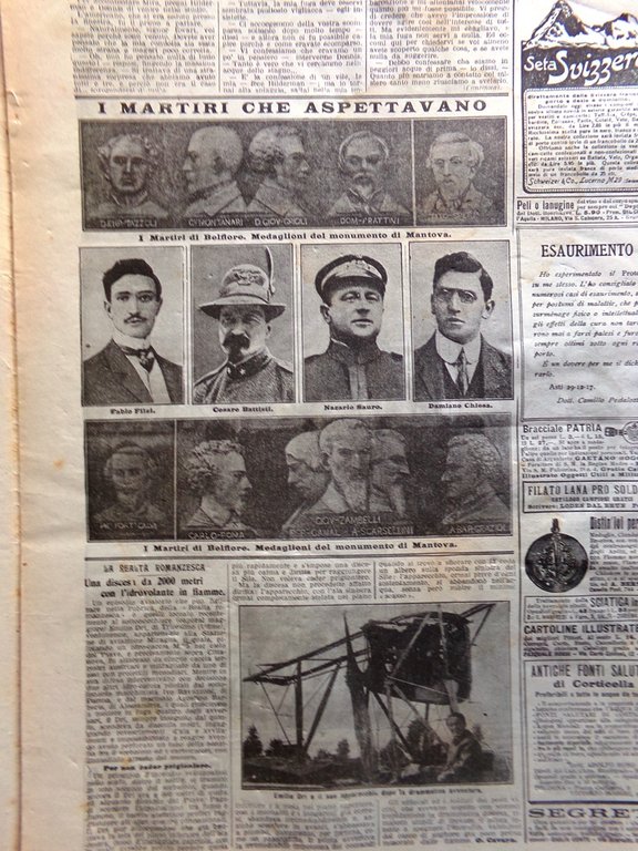 La Domenica del Corriere 17 Novembre 1918 WW1 Vittoria Esercito …