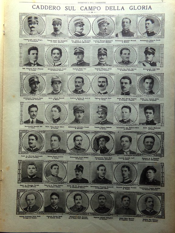 La Domenica del Corriere 17 Ottobre 1915 WW1 Bulgaria Lavarone …