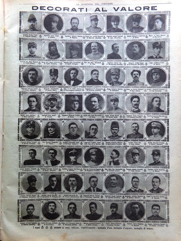 La Domenica del Corriere 17 Settembre 1916 WW1 Gorizia Monfalcone …