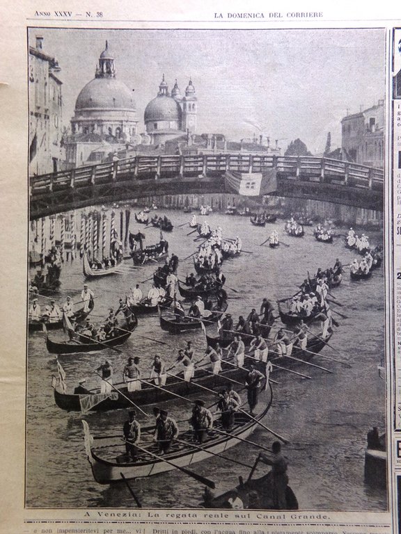 La Domenica del Corriere 17 Settembre 1933 Camicie Nere Campo …