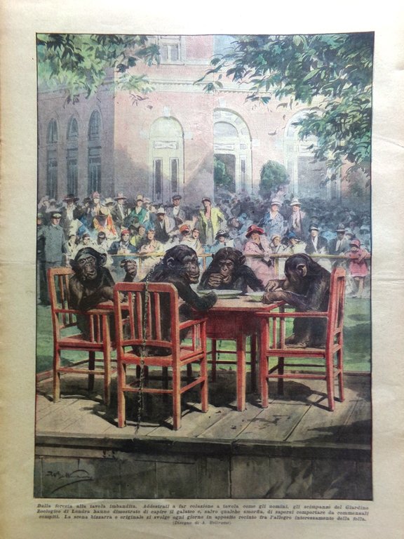 La Domenica del Corriere 17 Settembre 1933 Camicie Nere Campo …