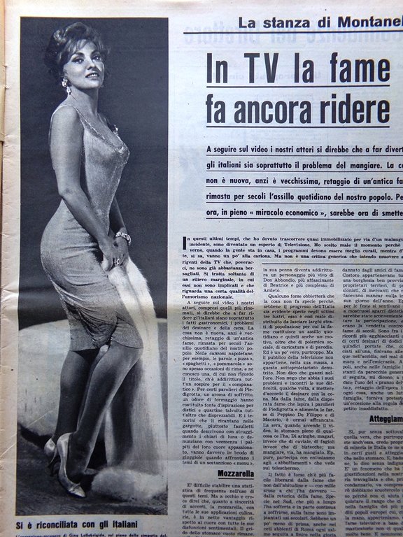 La Domenica del Corriere 17 Settembre 1961 Tortora Papa Baker …
