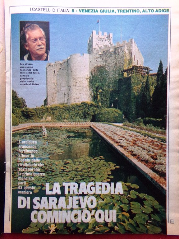 La Domenica del Corriere 18 Agosto 1977 Enrico Baj Castelli … | Immagine Gallery 2